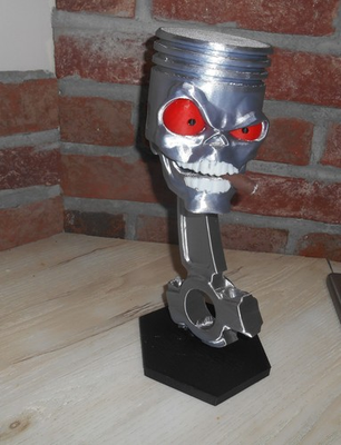 #ad #ad Rat Fink Inspired Giant Piston A Man Cave special $45.00