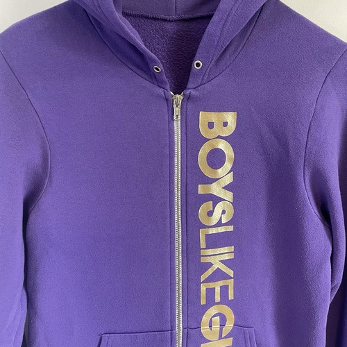 Boys Like Girls Band Hoodie Small Sweatshirt Y2K Pop-Punk Alt Emo Zip Gold VTG - Picture 9 of 13