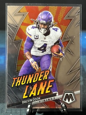 2023 Mosaic Football Dalvin Cook #TL-DC Thunder Lane Minnesota Vikings