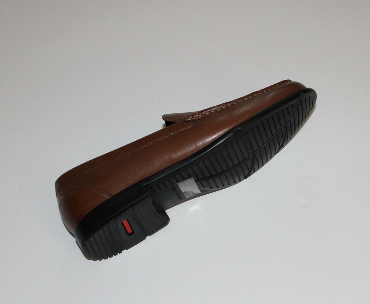 ROCKPORT CLASSIC DK BROWN VENETIAN LOAFER | eBay display picture 1