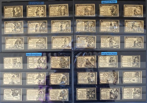 Sweden Matchbox labels Mönsterås RARE!! complete set Nursery Land 60 pcs - Picture 4 of 4