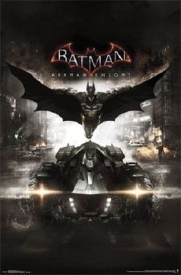 2015 BATMAN ARKHAM KNIGHT VIDEO GAME COVER POSTER 22X34 FREE