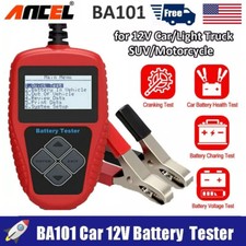 Ancel Ba101 Car Auto Load Battery Tester Tool Digital Analyzer 12v 100-2000 Cca