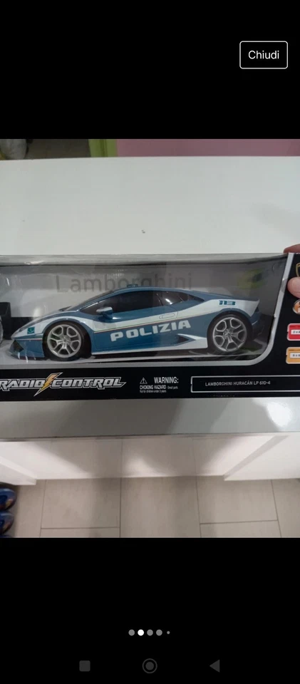 Maisto Tech R/C Macchina Lamborghini Huracan Polizia Radicomandata in scala 1:14 - Immagine 2 di 4