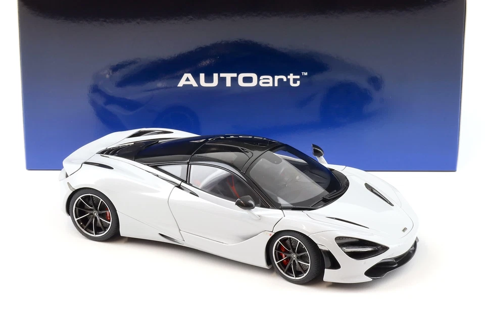 1:18 AUTOart McLAREN 720S Coupé 2017 Blanc Silica 76069 - Photo 2/4