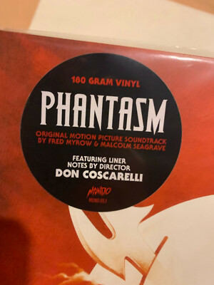 Phantasm Original Soundtrack OST 2017 Mondo Exclusive VINYL LP