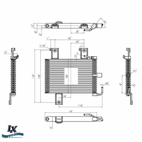 Transmission Oil Cooler for Nissan 0519 Frontier Xterra Pathfinder