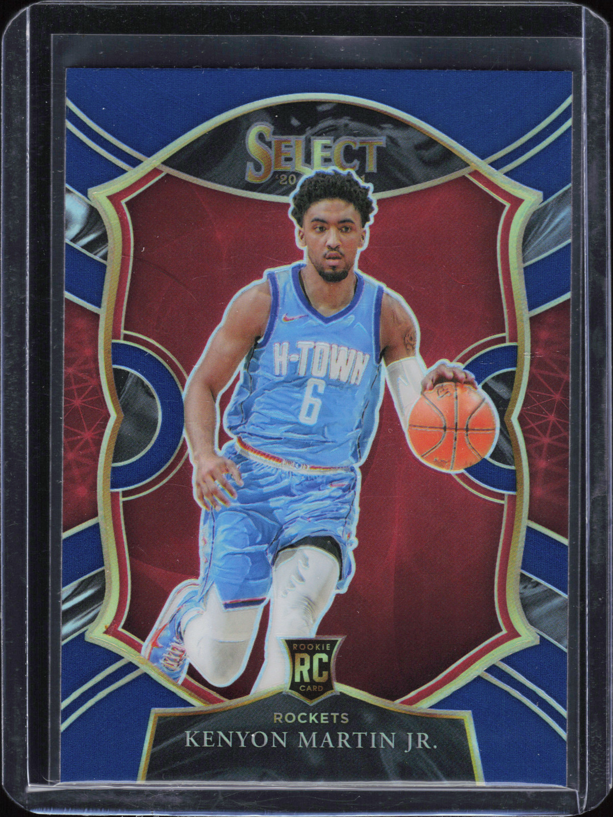 2020 Panini Select #98 Kenyon Martin Jr. Blue Prizms