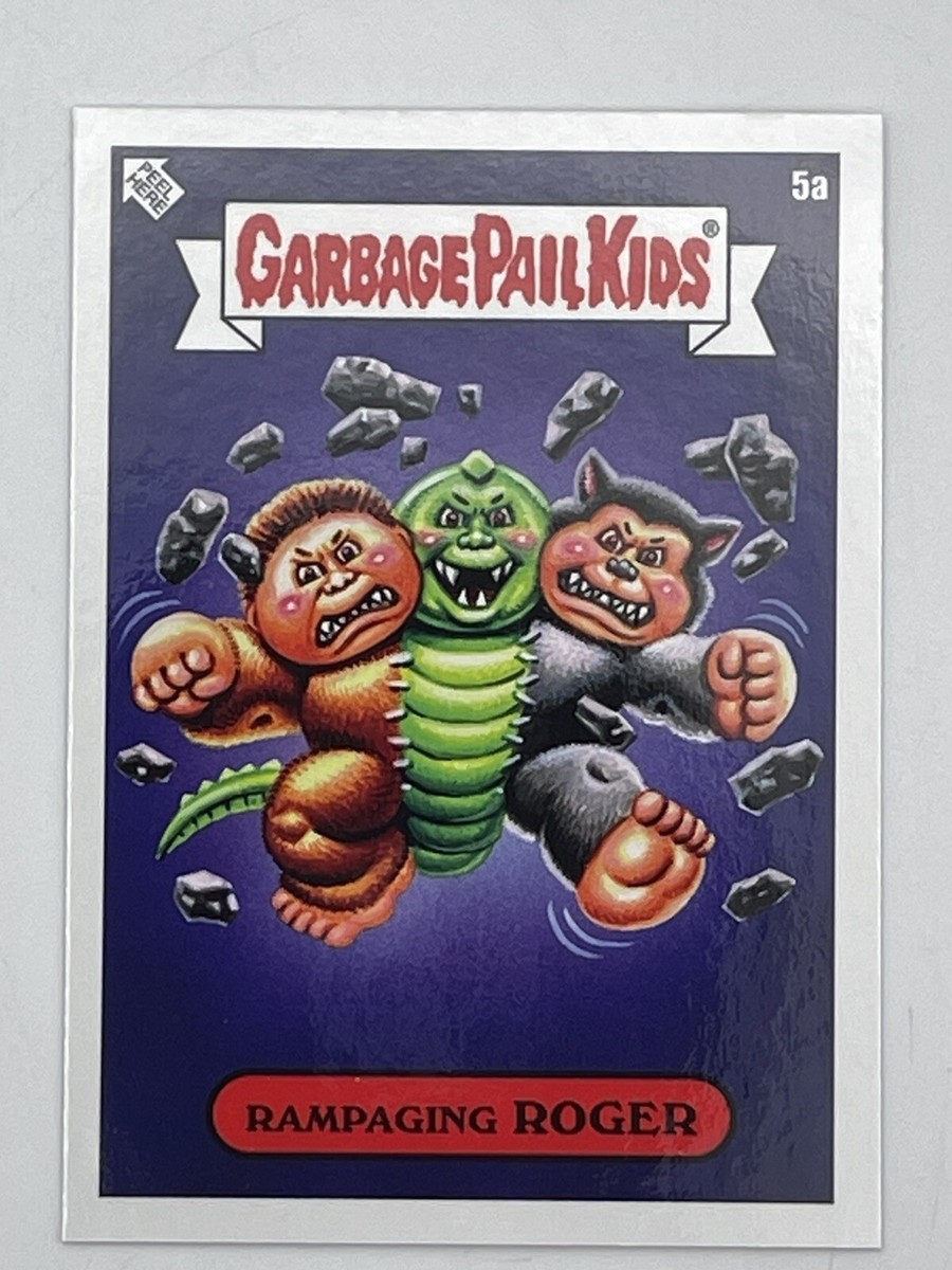 2024 TOPPS GARBAGE PAIL KIDS GAME OVER LEVEL 1 RAMPAGING ROGER #5a