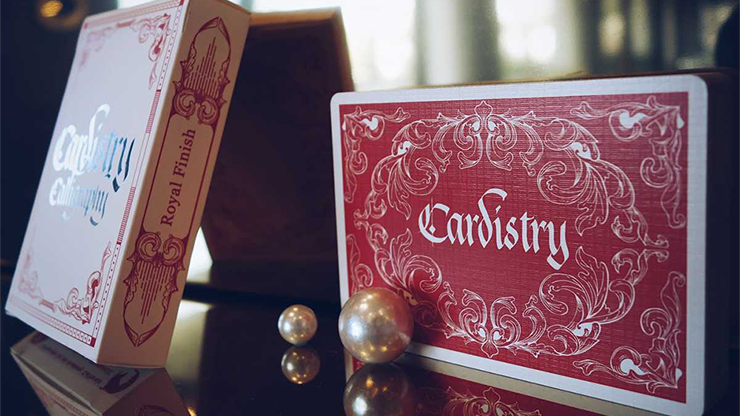 Cardistry Calligraphy (Red) Playing Cards | eBay