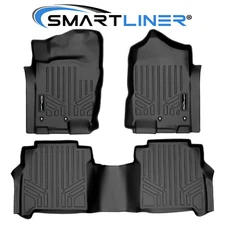 SMARTLINER Custom Fit Floor Mats 2016-2022 Nissan Titan Crew Cab (Bucket Seats)
