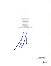 TIM ALLEN SIGNED AUTHENTIC 'TOY STORY' FULL MOVIE SCRIPT 2 PROOF BECKETT BAS COA