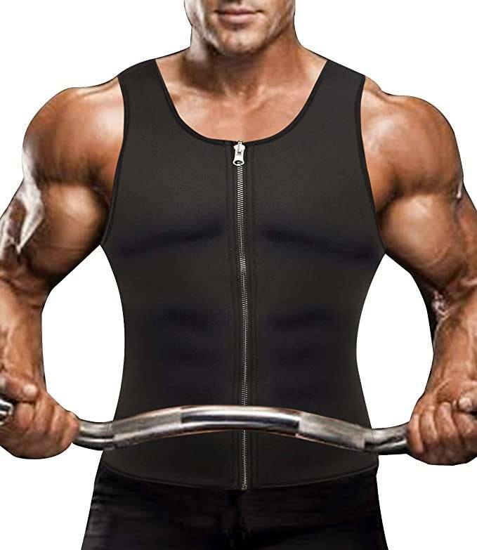 Fajas Para Adelgazar Reductoras Abdomen Fajas De Ejercicio Hombre Sauna Chalecos