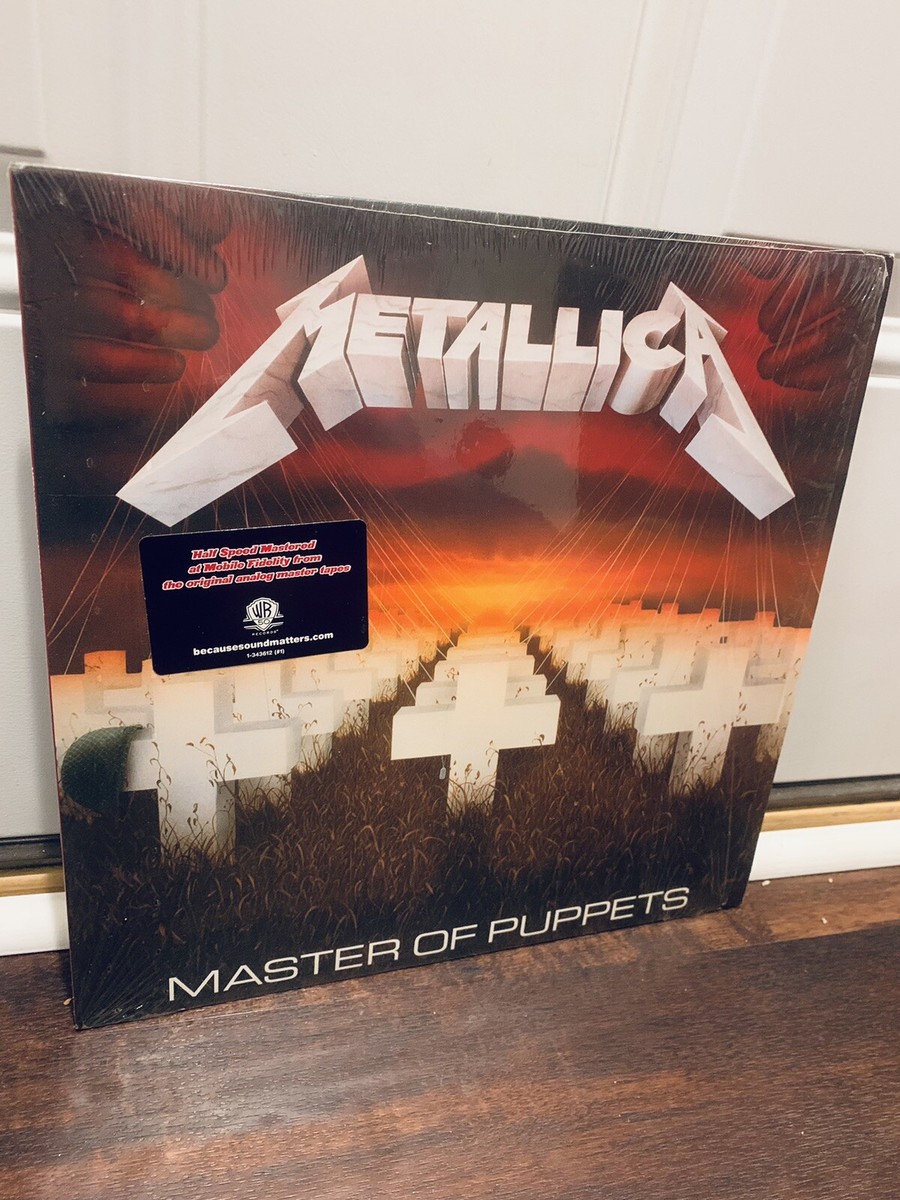 METALLICA MASTER OF PUPPETS MFSL MOBILE FIDELITY HALF SPEED