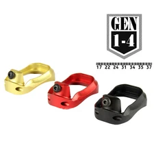 Aluminum Magwell Fits Glock 17 22 24 31 34 35 37 Gen 1-4 Mag Well