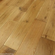Solid Oak Brushed Oiled Real Wood Wooden Floor Hardwood Flooring
