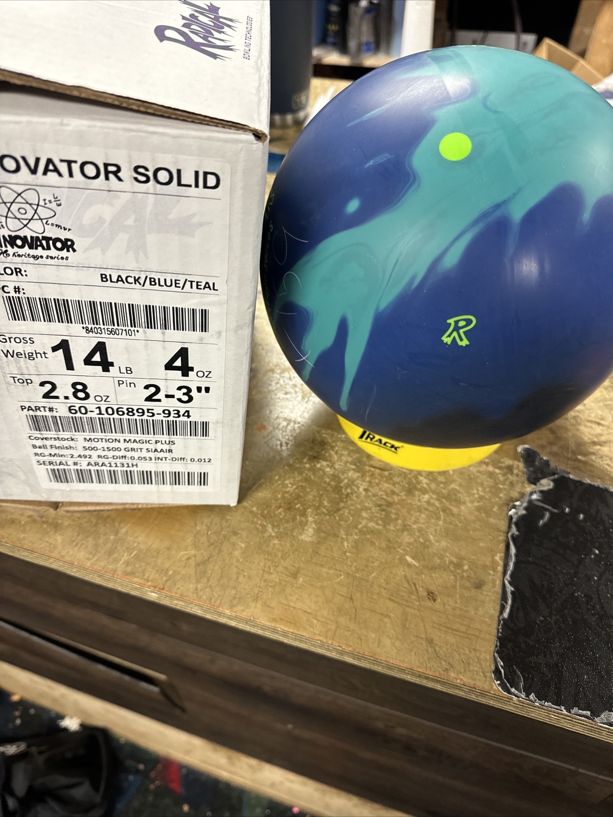 NIB 14 Radical Innovator Solid Bowling Ball eBay