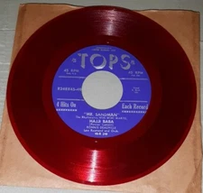 Ronnie Deauville / Rhythmaires RED COLORED VINYL 45 EP Mr. Sandman, Naughty Lady