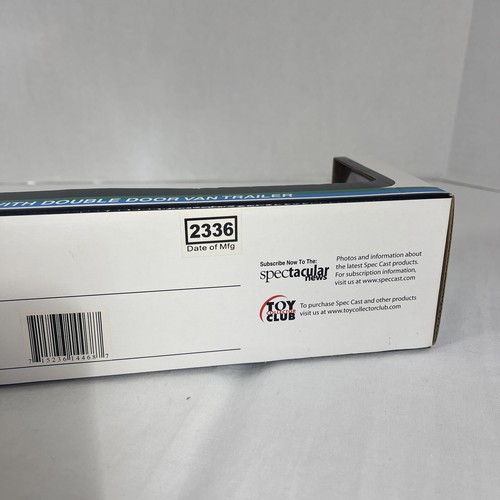 SpecCast 32923 PPG 1:64 Peterbilt 379 Double Door Van Trailer Die Cast - Picture 15 of 16