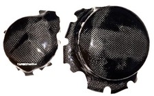 SUZUKI HAYABUSA GSXR1300 1340 2x CARBON KUPPLUNGSDECKEL LIMADECKEL CARBONE