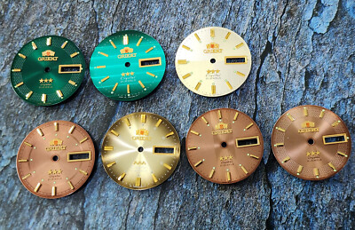 Nos Dial Vintage orient Crystal 21 J automatic Japan watch 28mm