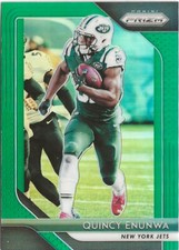 2018 Panini Prizm Quincy Enunwa Green Prizm SP #56