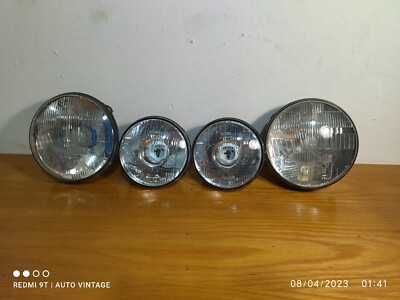 Lancia Delta Headlights Kit 4 Pieces New Original Italian Made