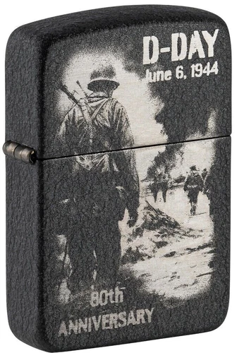 Zippo Limited Edition Lighter Celebrates D-Day's 80th Anniversary 46261, NIB