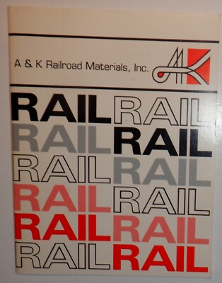 A&K Railroad Materials - Rail Product Catalogue