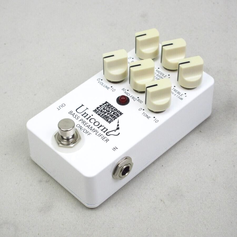 Freedom Custom Guitar Research Unicorn Bass Preamplifier Excellent