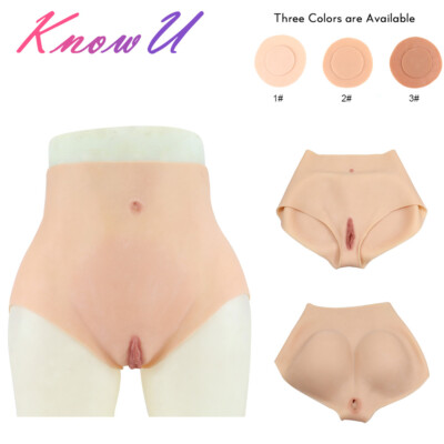 KnowU Fake Vagina Panty Silicone Pants Hip Shemale Transgender Crossdresser 