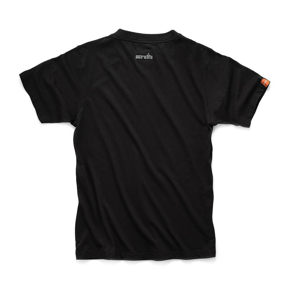 Thumbnail - Scruffs T-shirt „eco Worker“, Schwarz Größe S