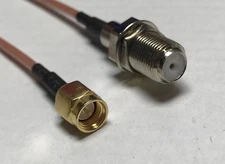 SMA Male to F Female Bulk Coaxial RG316 CABLE Wireless Antenna USA High Quality