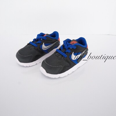 No Box New Nike AT5606-005 LD Victory Sneaker Toddler Shoes Blue Black Silver 7C