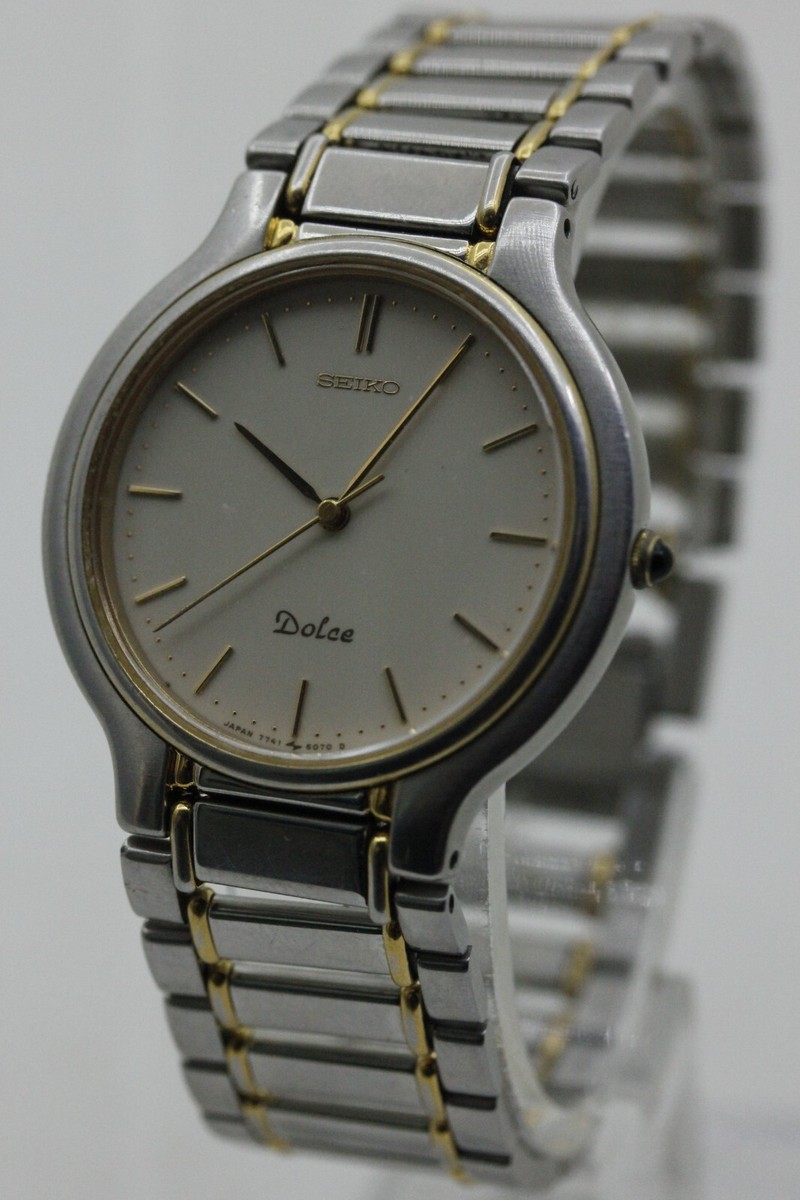 Seiko Dolce 7741-6050 Quartz Watch wrist size 16cm