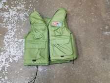 Coleman SPL Sportsman Green Life Vest Personal Flotation Device PFD 5997-747