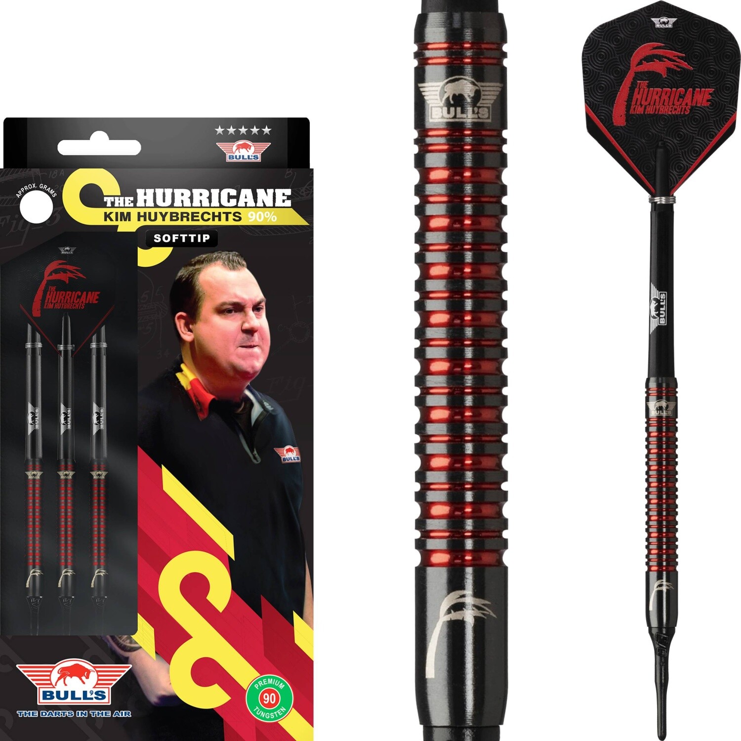 Буллз НЛ - Ким Хуйбрехтсч Блэк - Softdart 24390₽