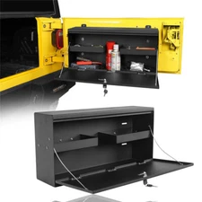 Tailgate Table Steel Storage Rack Foldable Cargo Box Fit 97-06 Jeep Wrangler TJ 