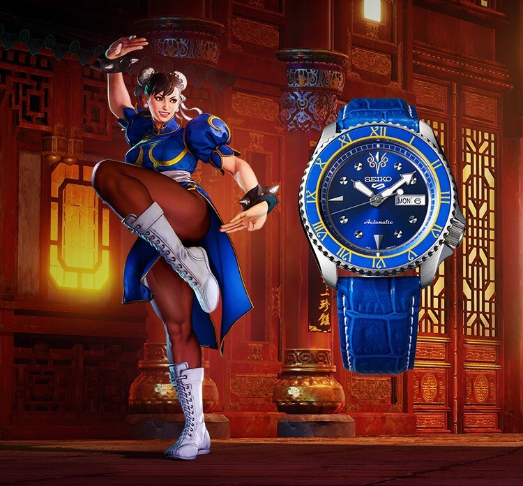 Seiko x Street Fighter : une collection qui a un sacré punch