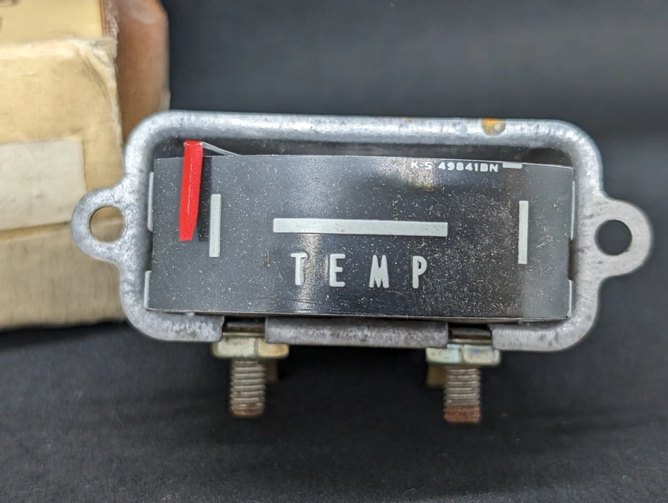 Nuevo de Lote Antiguo 1957 Mercury Monterey Montclair Indicador de Temperatura Cuadro de Medidores de Tablero Foto 4 de 4