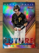 HENRY DAVIS 2021 Bowman’s Best FUTURE VIBRANCE Baseball Pirates Prospect #BFV-36