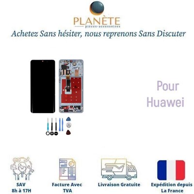 Écran OLED Complet Avec Châssis Pour Huawei P30 Pro - Modèles VOG-L09, L04, L29, TL00, Neuf