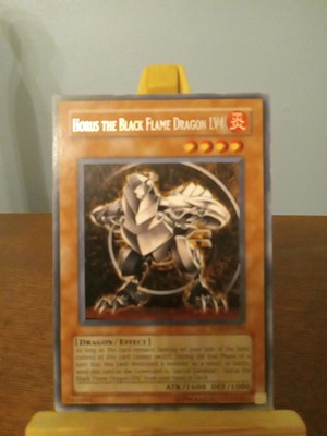 Yugioh! LP Horus the Black Flame Dragon LV4 - SOD-EN006 - Ultimate Rare - 1st Ed