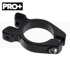 PRO+ ALLOY SEATPOST CLAMP REAR RACK MOUNT 29.8mm 31.8mm 34.9mm BLACK