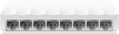 TP-Link Fast Ethernet Switch mit 8 Ports, 10/100 Mbps, Desktop-Ethernet-Splitter