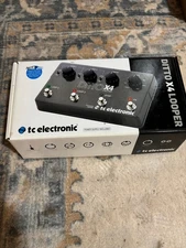 TC Electronic Ditto X4 Dual Track 7 Effects Looper Guitar Pedal