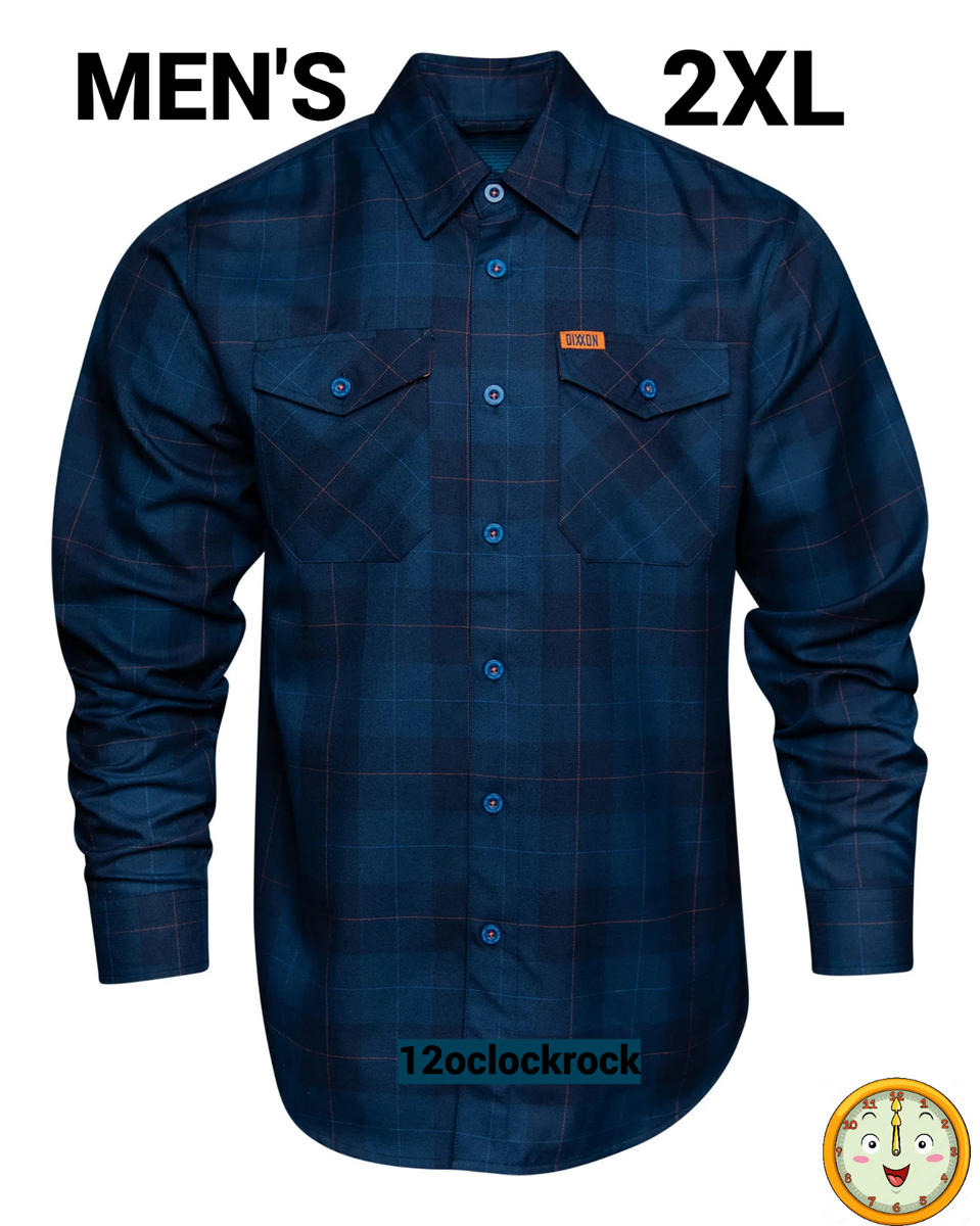 DIXXON x DDC+TRU (DRAPLIN) - NEVER ENDING NAVY Collab Flannel