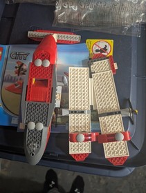 LEGO CITY Fire Plane 4209 Set 522 Pcs Complete Set Minifigures Box Instructions