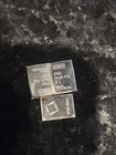 Valcambi Silver Bars 1-Gram Each .999 Purity, 3Grams Total