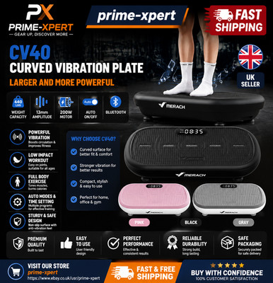 Merach 2440 Vibrationsplatte Heimtrainer Bluetooth Pedal automatische Erfassung